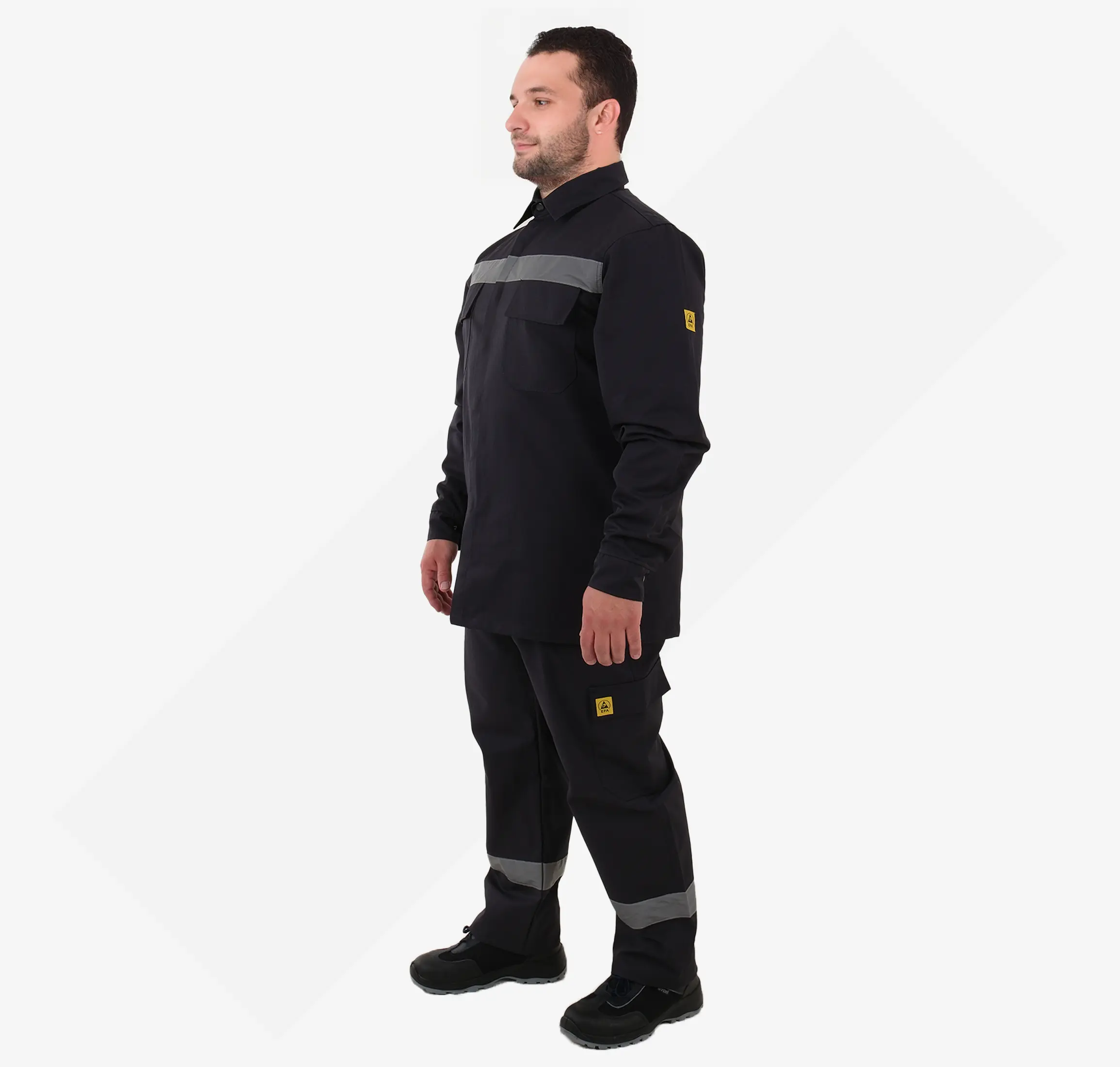 Antistatische ESD Flammschutz Overalls Anzüge