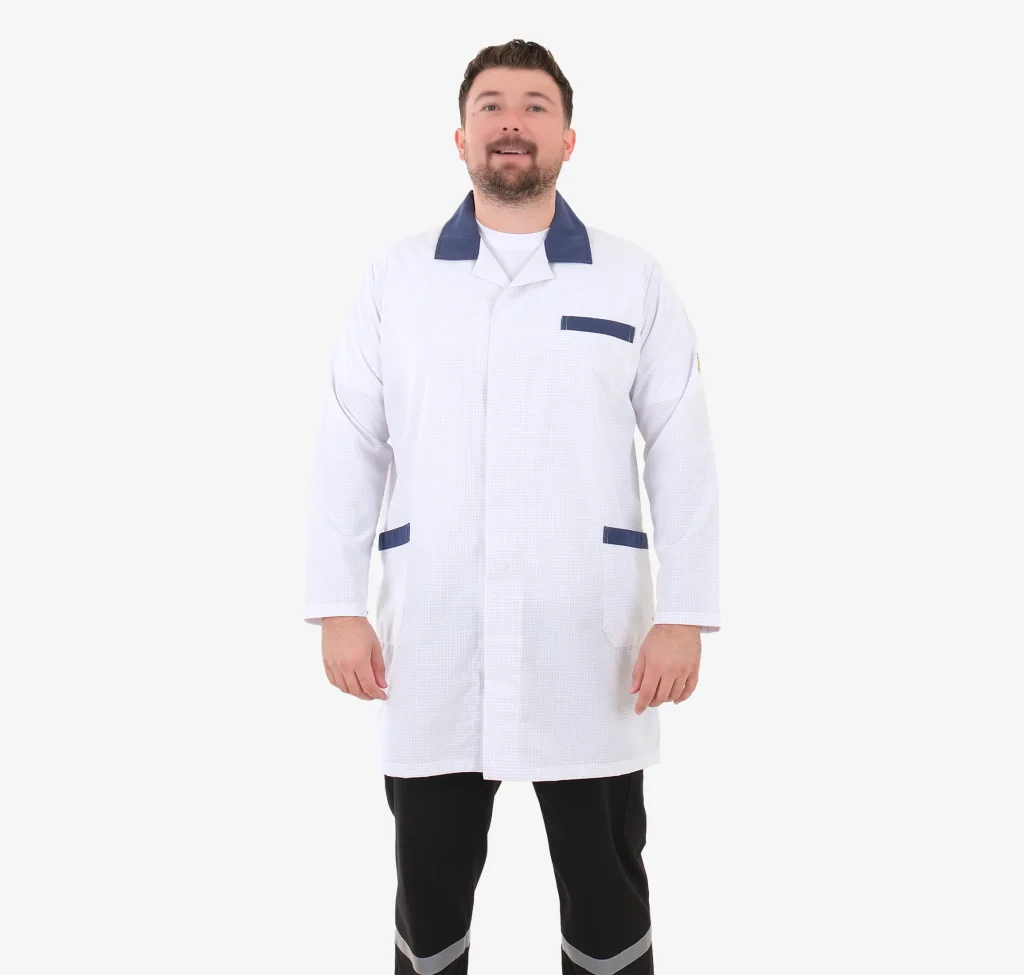 Antistatische ESD Laborkittel LC01