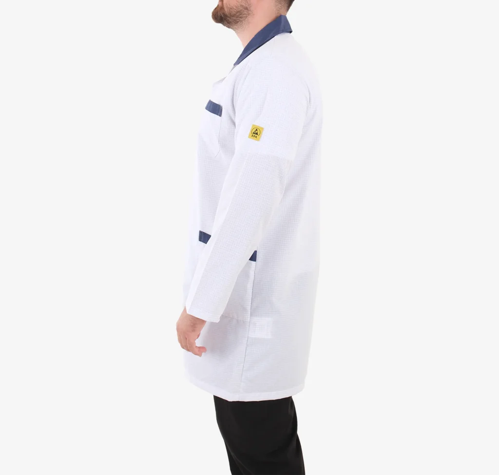 Antistatische ESD Laborkittel LC01
