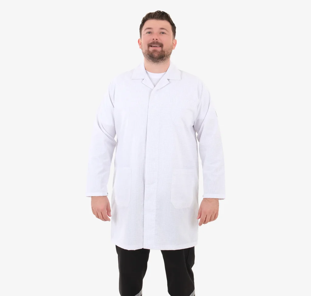 Antistatische ESD Laborkittel LC02-W