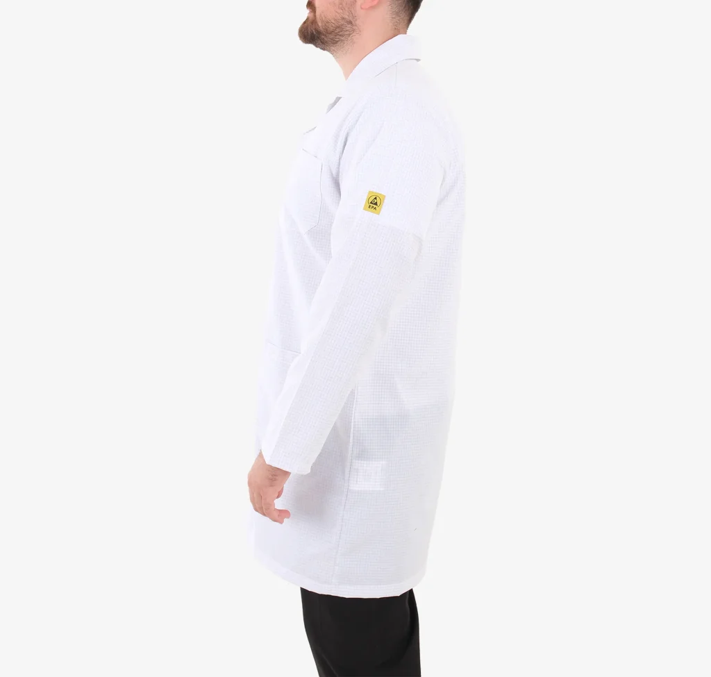 Antistatische ESD Laborkittel LC02-W