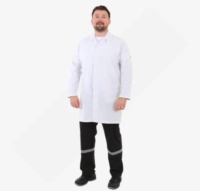 Antistatische ESD Laborkittel LC02-W