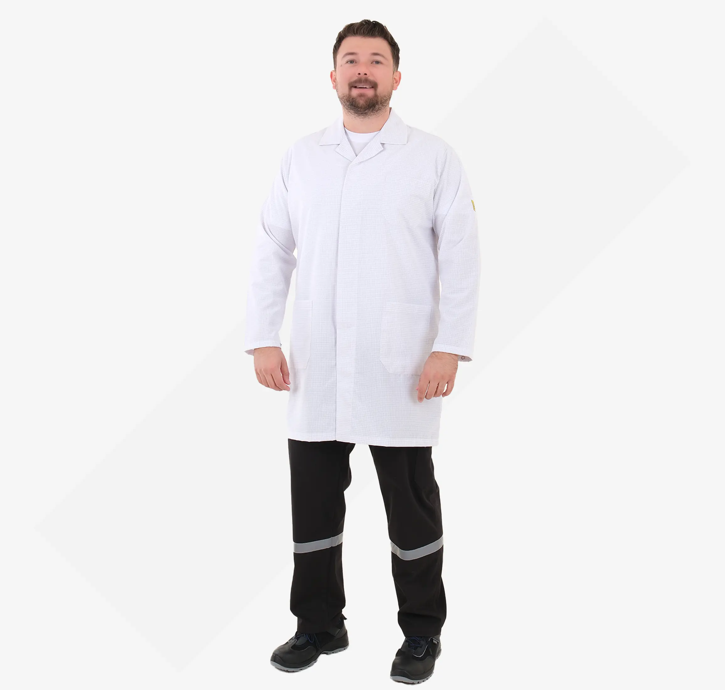 Antistatische ESD Laborkittel LC02-W