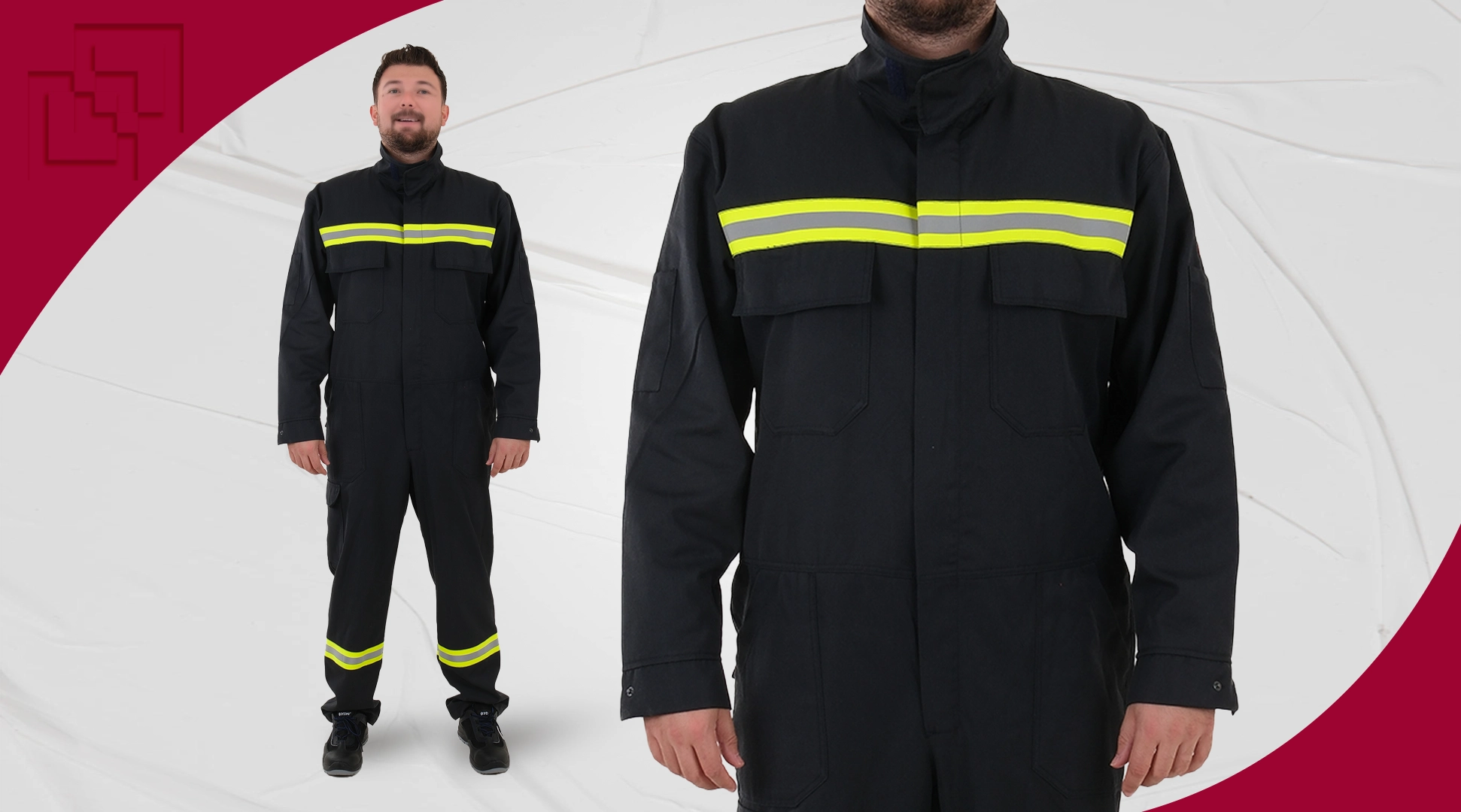 Antistatischer Esd Flammhemmender Overall