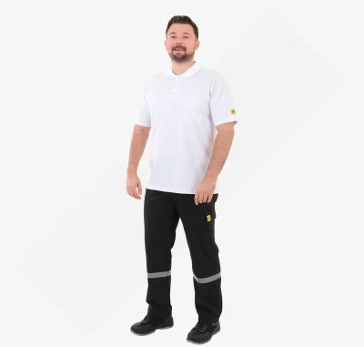 Antistatisches ESD Polo Shirt PS03-W