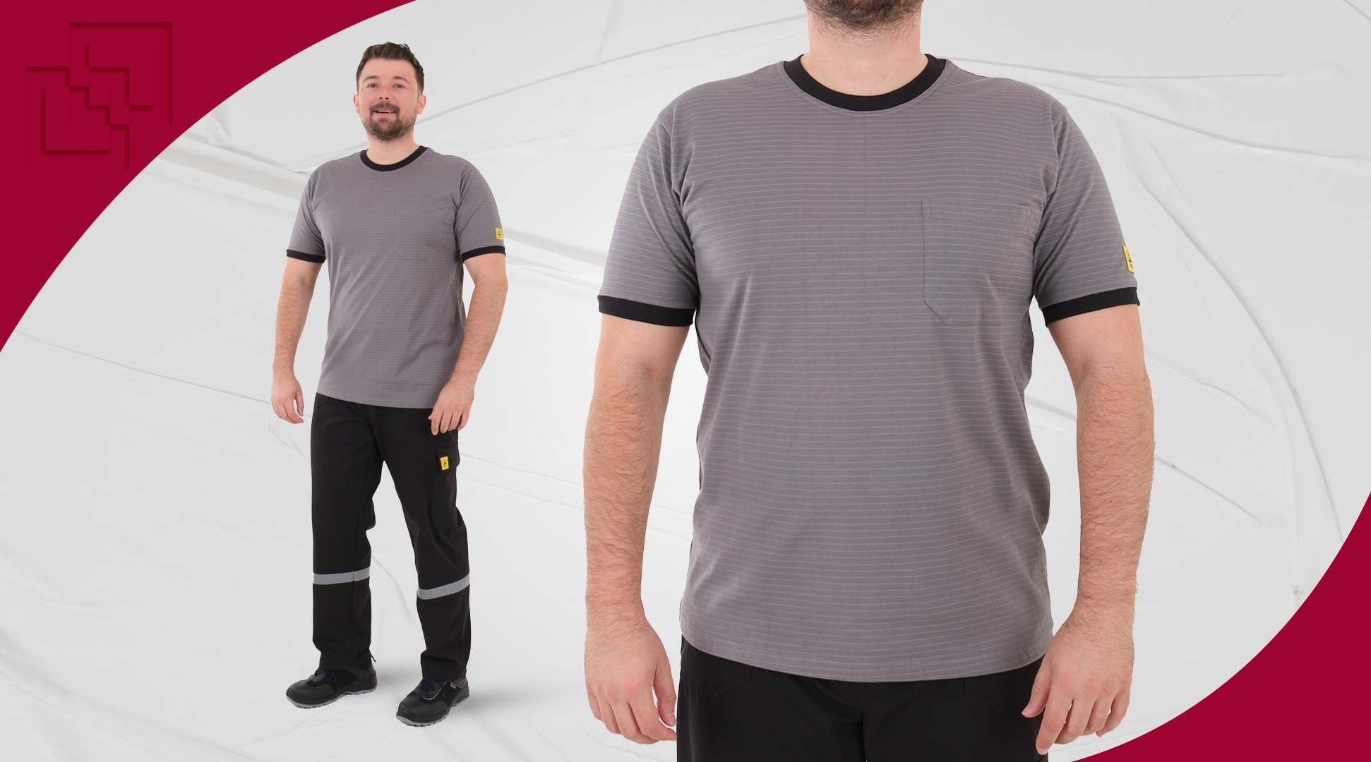 Antistatisches Esd-T-Shirt