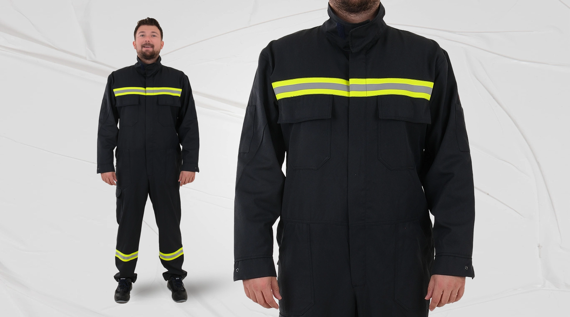 Antistatische ESD Flammschutz Overalls & Anzüge