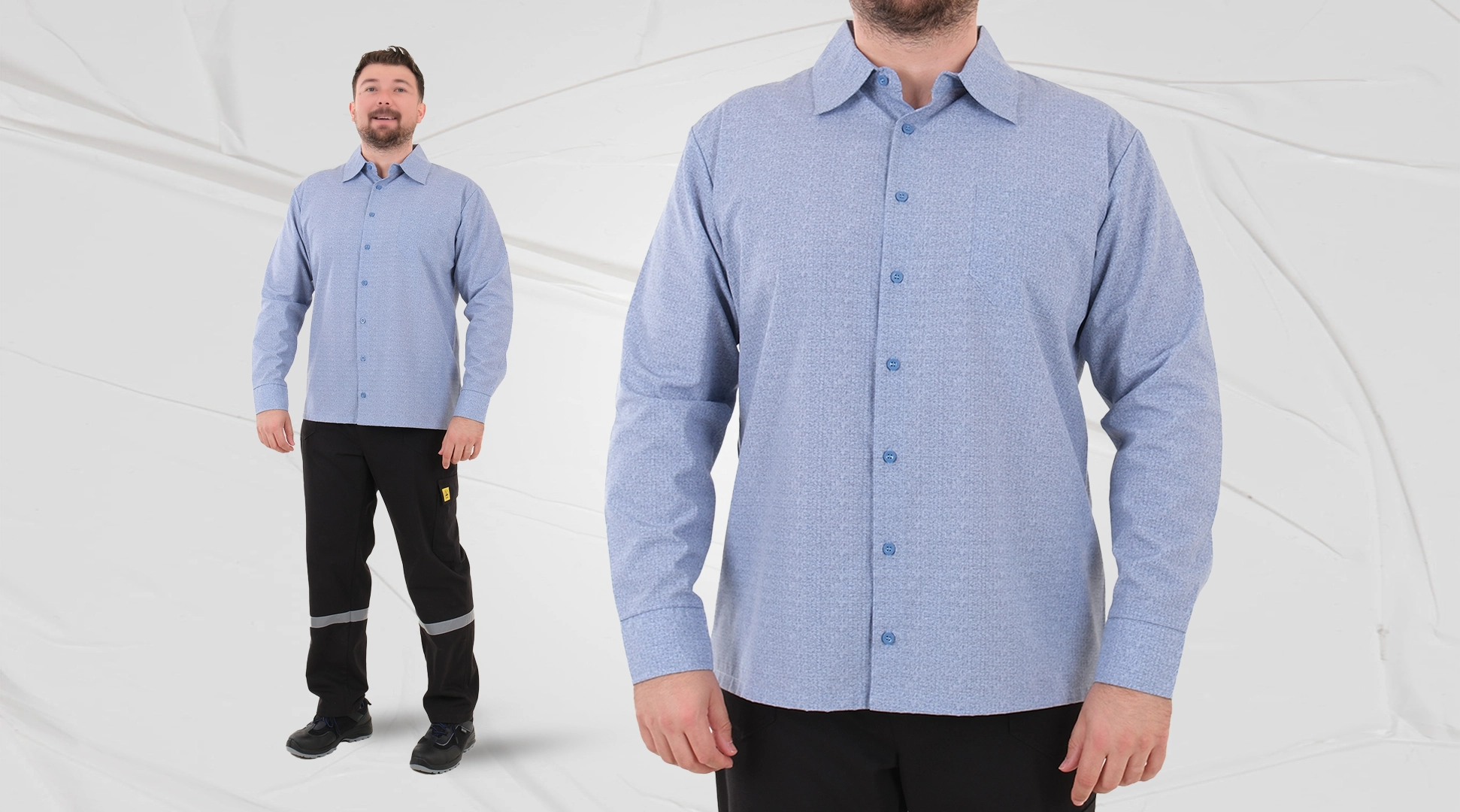 Antistatische ESD Hemden